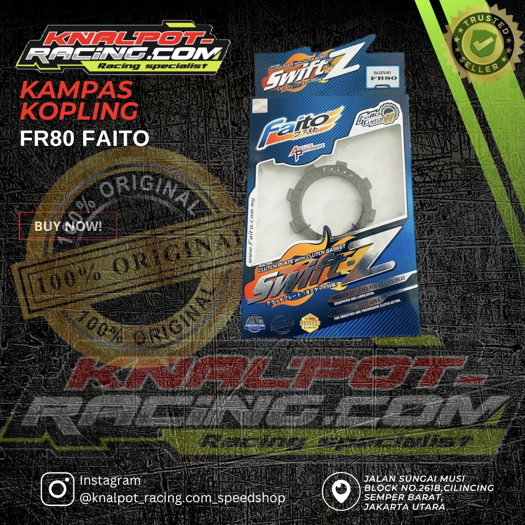 KAMPAS KOPLING FAITO FR80